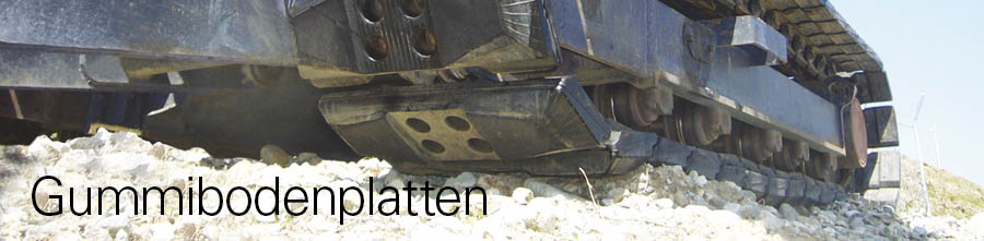 Gummibodenplatten